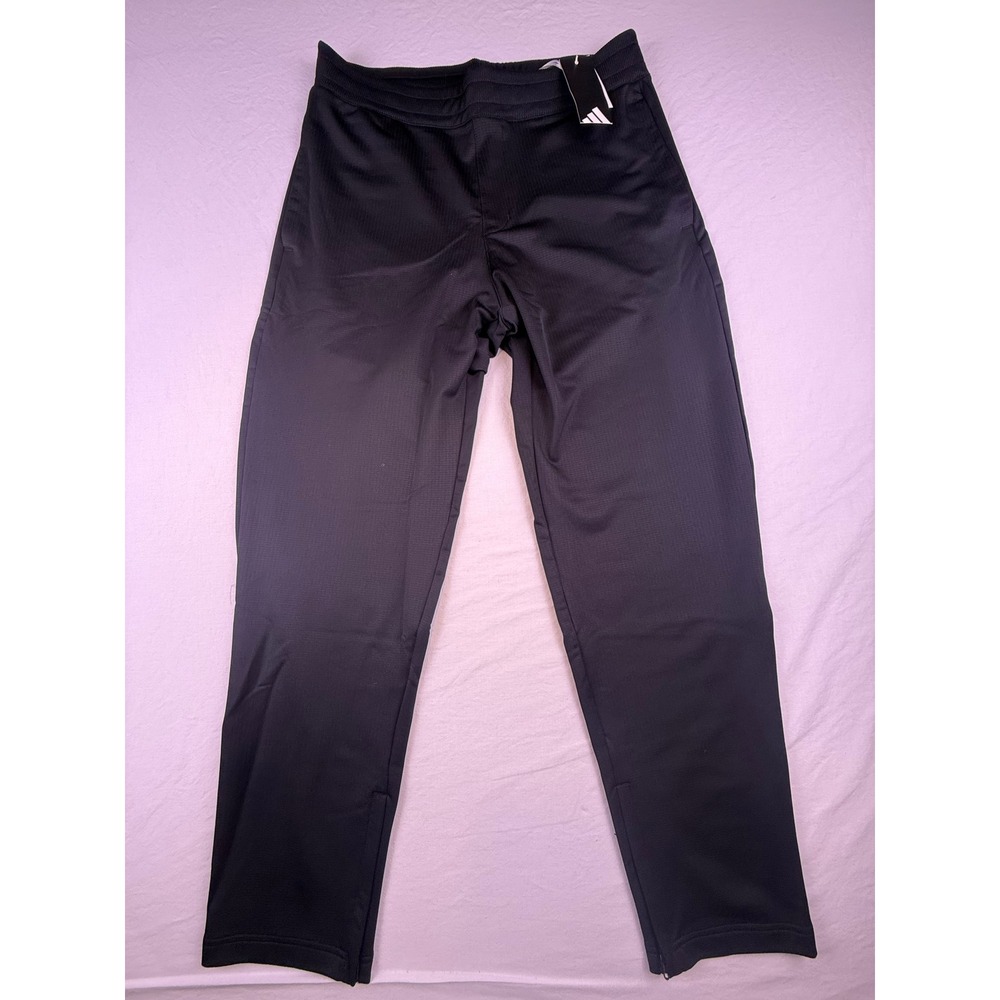 Adidas Golf Sweatpants Mens Medium Black NEW KF0754 Tapered Leg Performance